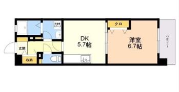 ルネッサンス21千早の間取り画像