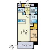 T.T城西の間取り画像