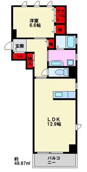 エスアイアール高宮の間取り画像