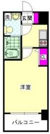 エンクレスト天神南の間取り画像