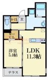 プリメゾン平尾の間取り画像