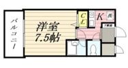 ピュアドームグランディー博多の間取り画像