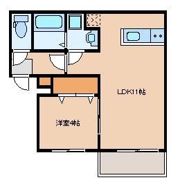 リテラ大楠の間取り画像