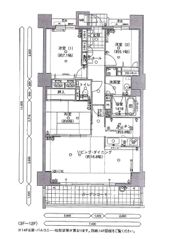 アイランドシティヴェルデコート1区4番館の間取り画像