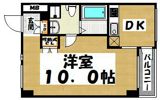 KDXレジデンス西新の間取り画像
