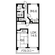 パークサイド福重の間取り画像