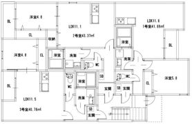IMAXレジデンス博多南の間取り画像