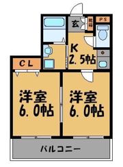 フリューゲル高砂の間取り画像