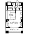 レジデンスカープ博多の間取り画像
