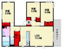 D-room大池通りの間取り画像