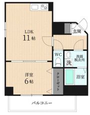 GRANDEUR住吉壱番館の間取り画像
