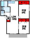 バリュージュ天神の間取り画像