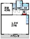 日の里東団地5棟の間取り画像