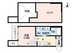 リノメゾン片江の間取り画像