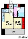 ヴィラージュ高宮ストリートの間取り画像
