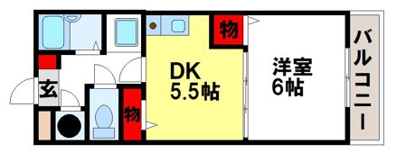 ジュネスシティの間取り画像
