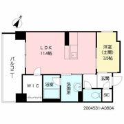 コムフォート薬院の間取り画像