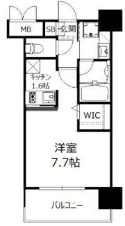エンクレストベイ天神東IIの間取り画像