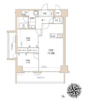 LEXUSGARDEN箱崎タワーズ EASTの間取り画像