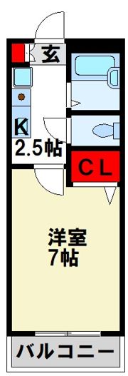 メイプルハウスの間取り画像