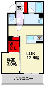 shamaison Takamiyaの間取り画像