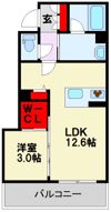 shamaison Takamiyaの間取り画像