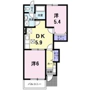 サンパティークの間取り画像