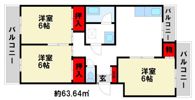 フォーサイト紫R・View terraceの間取り画像