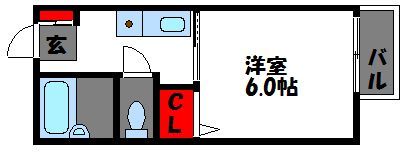 セジュールまるきゅうの間取り画像
