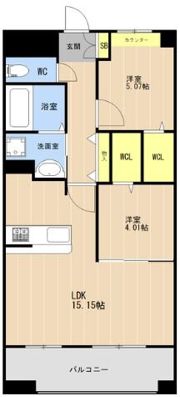 LIBTH上牟田WESTの間取り画像