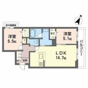 シャーメゾン上大利レジデンスの間取り画像