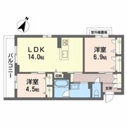 シャーメゾン上大利レジデンスの間取り画像
