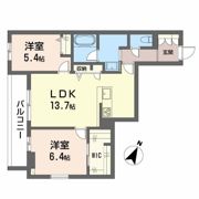 シャーメゾン上大利レジデンスの間取り画像