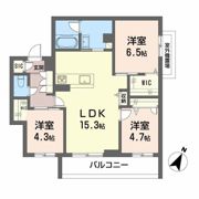 シャーメゾン上大利レジデンスの間取り画像