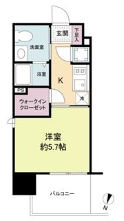 Live Casa県庁前の間取り画像