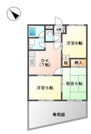 サンフォーレストBの間取り画像