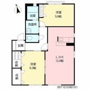 ペイド・エスポワール B棟の間取り画像