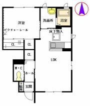 メゾン8 B棟の間取り画像