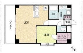 KDXレジデンス天神東IIの間取り画像