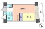 レジデンス住吉の間取り画像