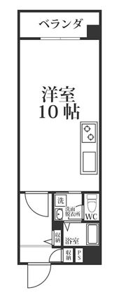 雑餉隈ステーションハイツの間取り画像