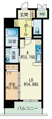 サニークレスト須崎町の間取り画像
