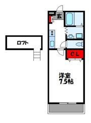 ドミールジャルダンA棟の間取り画像
