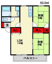 プレジデント正弥Iの間取り画像