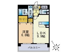 ドミール箱崎MIIIの間取り画像