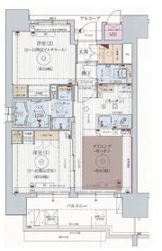 エステムプラザ福岡県庁前ネオシスの間取り画像