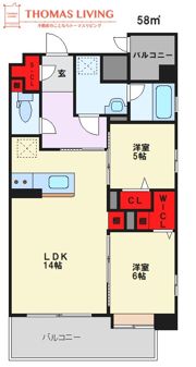 La vie Belleの間取り画像