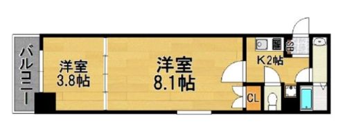 アクアシティ博多の間取り画像