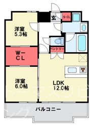 レジデンス マヒナの間取り画像