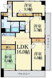 ベルメゾン赤坂フォレストの間取り画像